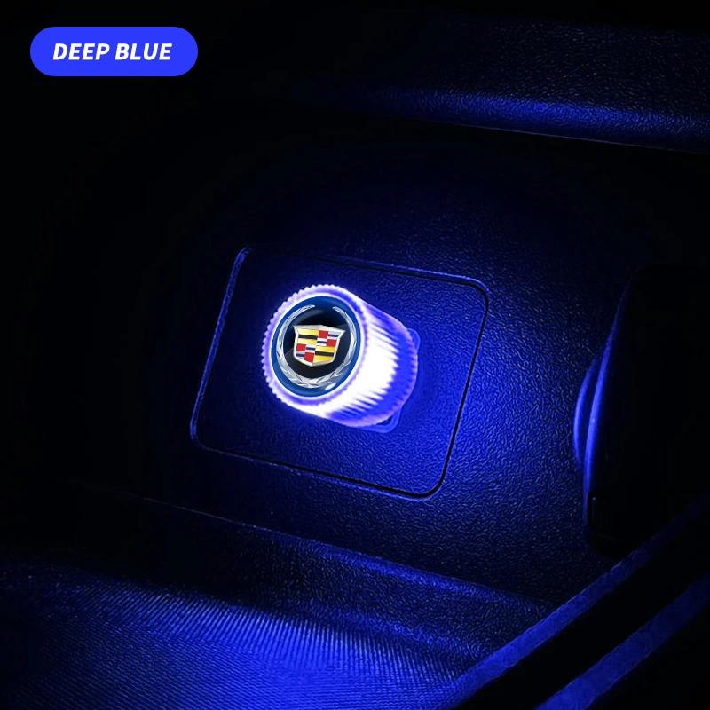 Mini USB LED Car Light Auto Interior Atmosphere Light for Cadillac SRX Escalade CTS BLS ATS DTS XTS SLS XLR V Deville CT5
