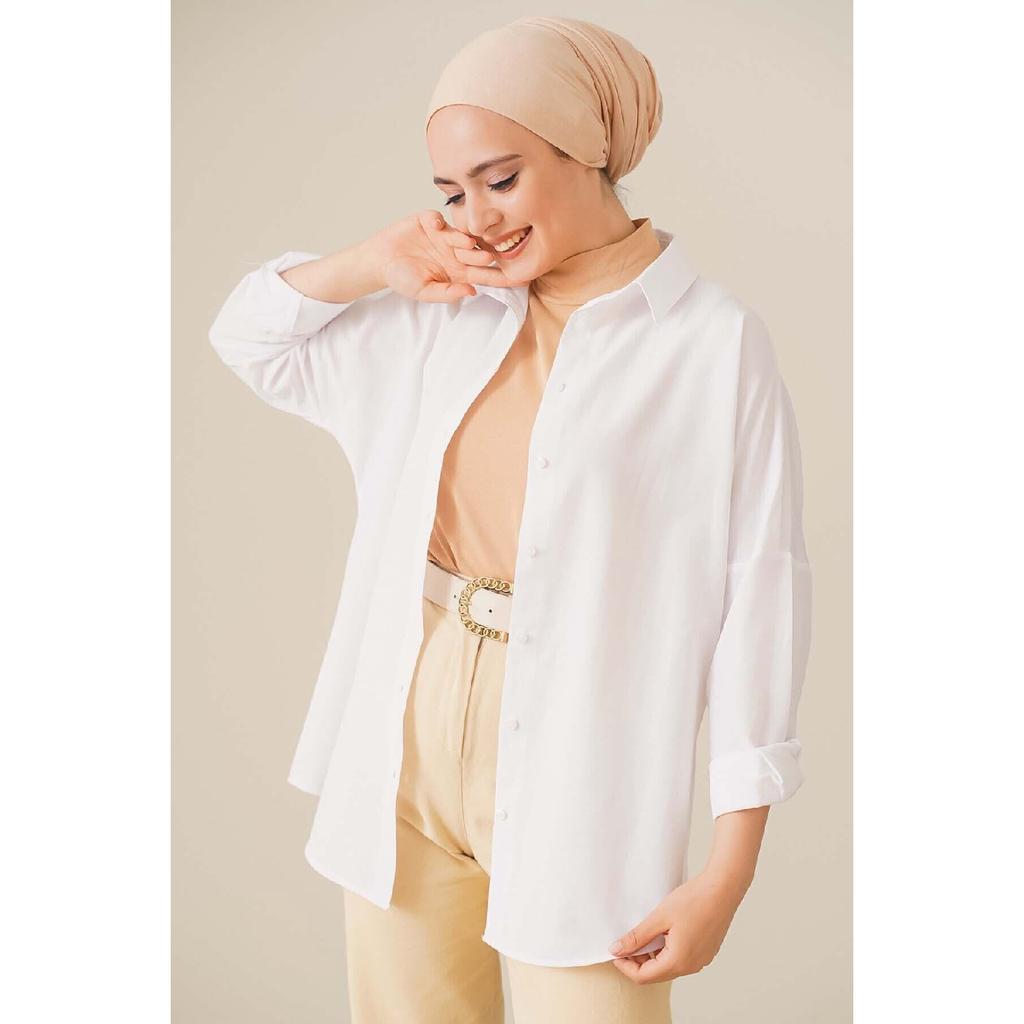 Oversize Basic Shirt Green