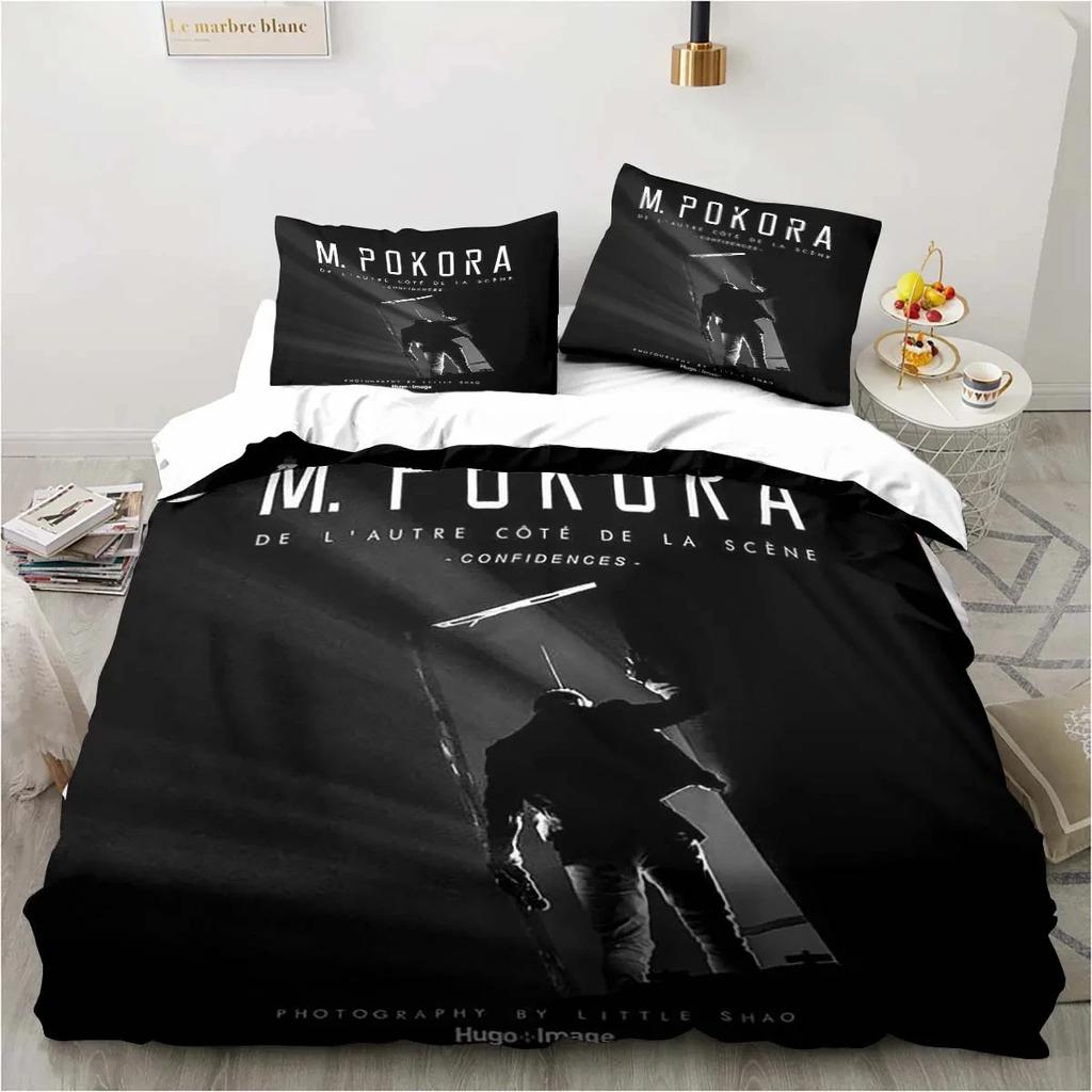 3D-печать Singer M. Постельный комплект Pokora Пододеяльник Одеяло Комплект для кровати Пододеяльник Наволочка, Размер Кинг Квин Твин Мальчики Девочки Взрослый