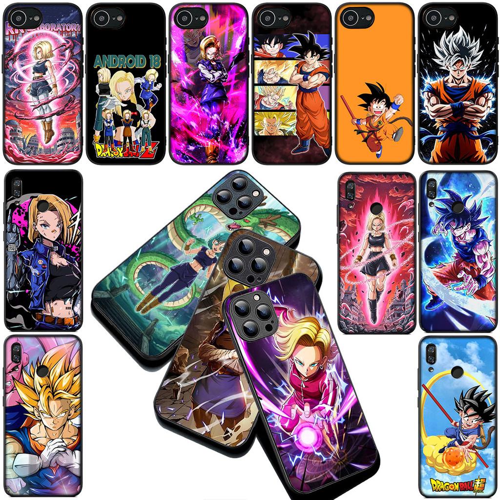 Android 18 Dragon Goku Ball Z Cover for Motorola Moto Edge 70 60 Fusion NEO Pro G Stylus G56 G96 G04 G05 20 Coque Phone Case