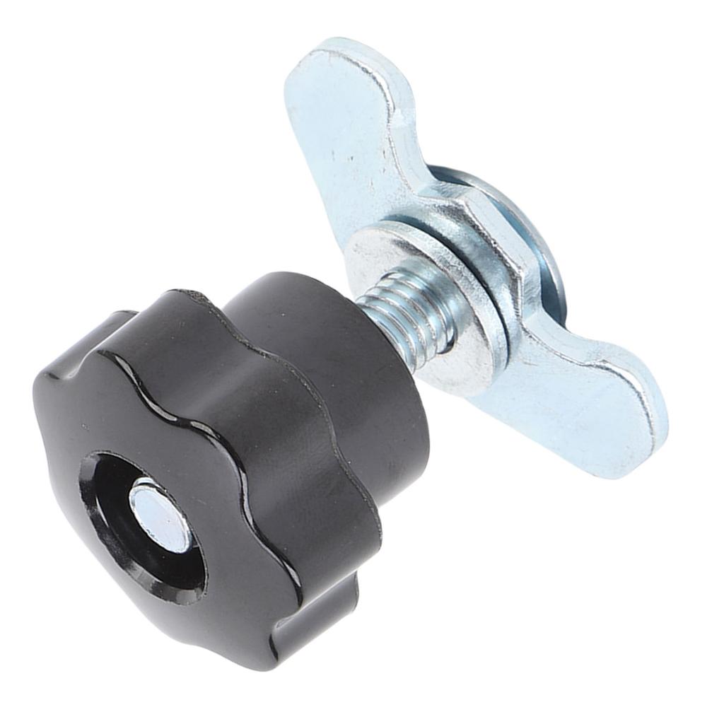 10PCS L Track Threaded Stud Fittings Silver Color M8 Threaded Double Stud Lug for Van Pickup Truck 40mm 1.57in