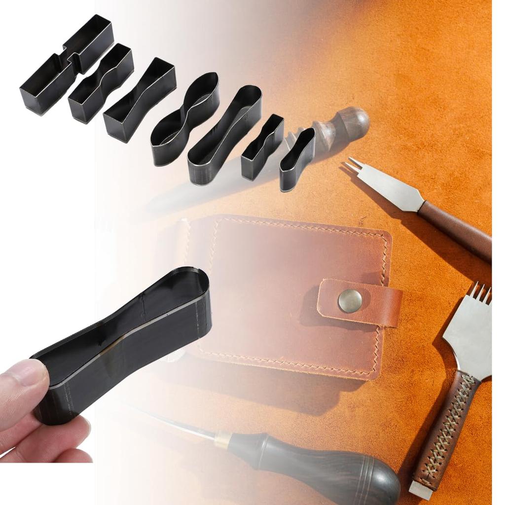 Вырубка металлических фитингов набор из 15 штук шаблон для кожаных изделий инструмент для пробивки отверстий резак углов кожи кожаные изделия кожаная работа обработка кожи