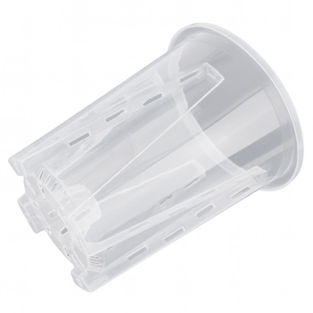 Контрольный прозрачный горшок пластиковый цветочный горшок с устьичным растением