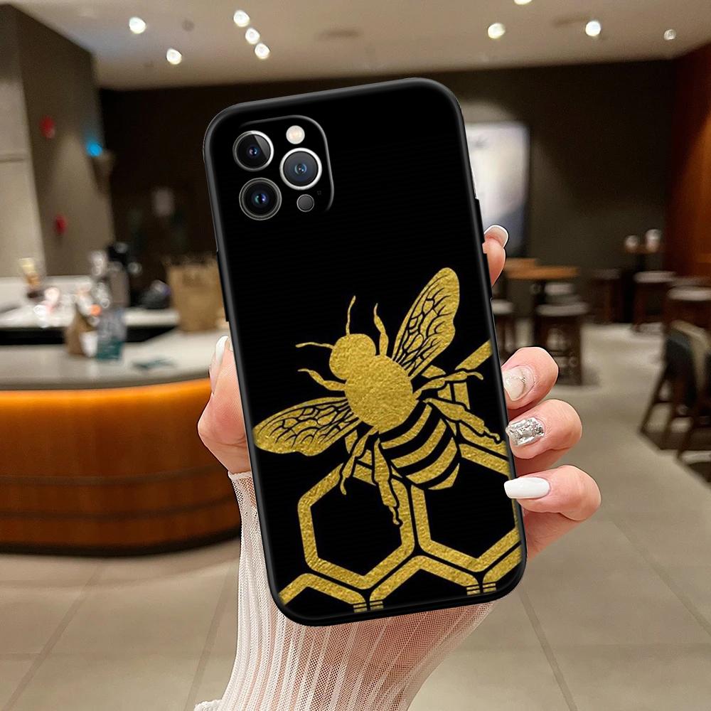 RA3 Art Bees Cartoon New High-End Shell Phone Case for Redmi Note 8 9 Pro Max 9S 9T 9C NFC 8T 8A 10A A4