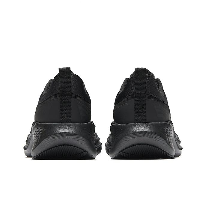 Anta Yuntu Удобные Модные Нескользящие Износостойкие Кроссовки с Низким Верхом Мужские Кроссовки Базовый Черный Металлический Титан 112545519-2