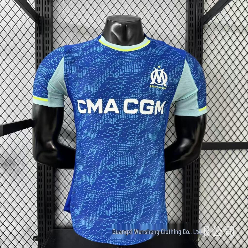 Ligue Player Adult 1 Marseille Edition Football Jersey With Custom Number Printing