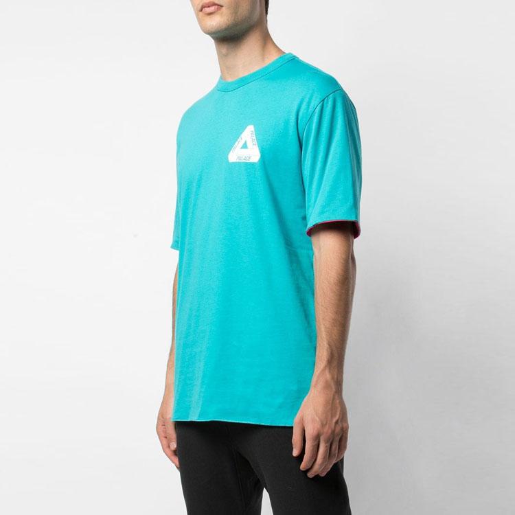 Palace Футболка Reverso, темно-бирюзовый/пурпурный топы унисекс P14ES064