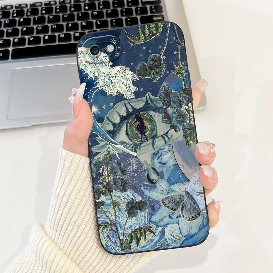 For Apple iPhone 6 6S Plus Case Fashion Candy Painted Cover Shockproof Phone Case For iPhone 6S Plus iPhone6 S Soft Fundas Coque