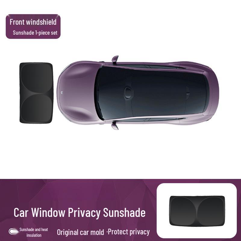 Солнцезащитный козырек люка Xiaomi SU7: Солнцезащитный козырек, Теплоизоляция, Светонепроницаемая шторка для крыши автомобиля.