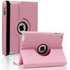 Protective Case Cover - Phonillico - 360° Rotating Case - Pink - Compatible iPad 6th/5th Generation - Rigid