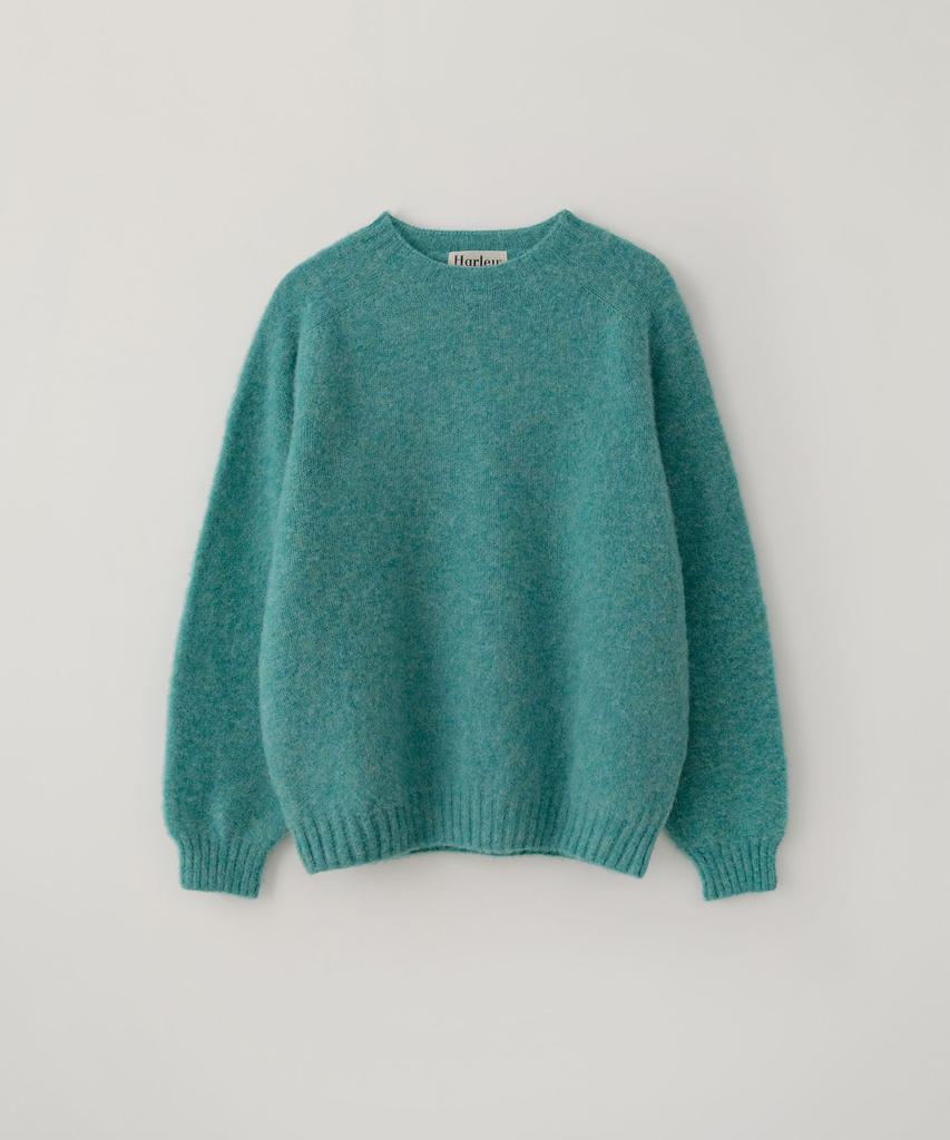 BLANKROOM Shaggy Dog Crew Neck_Marble Gemstone