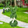 -shaped Plants, Simulated Ground Inserts, Suitable For Easter Porch Decoration Outdoor And Indoors