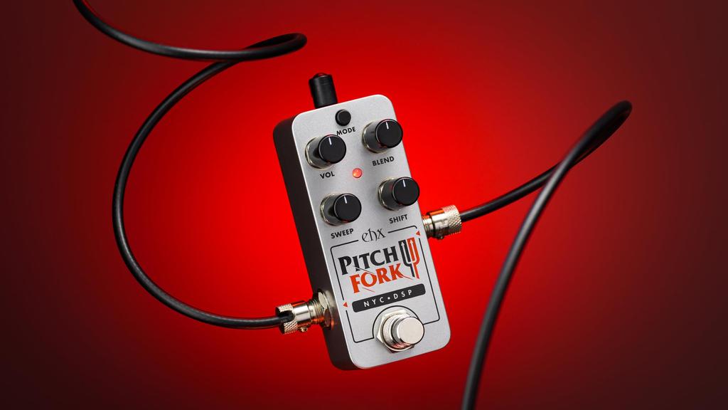 ELECTRO-HARMONIX PICO PITCH FORK Pitch Shifter Guitar Effector
