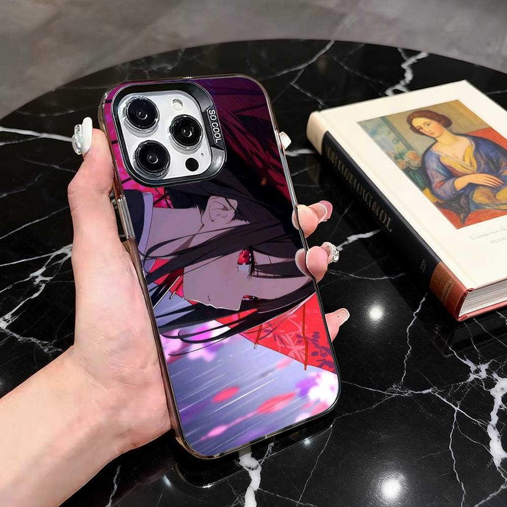 Чехол для телефона Кагуя Синомия Для iPhone 17,16,15,14,13,12,11 Plus,Pro Max,XS,Красочный Серебристый Черный Чехол