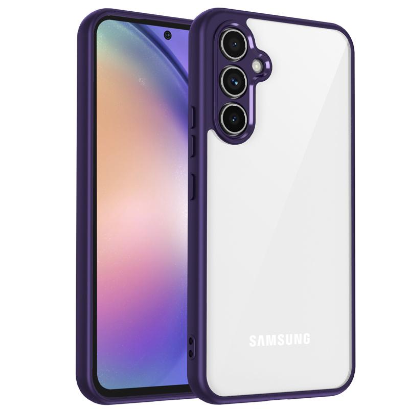 Чехол Camera LED Protective Clear Acrylic Back Case для Samsung iPhone Xiaomi Redmi для Samsung Galaxy S25 S24 Ultra S23 FE A56 A36 A55 A35, силиконовый чехол из ТПУ
