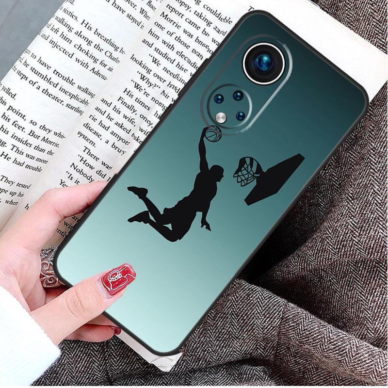 Чехол-баскетбольный мяч для Honor X9b X8b X6 X7 X8 X9 X6a X7a X8a X9a Honor 70 50 90 Lite Magic 6 5 Pro