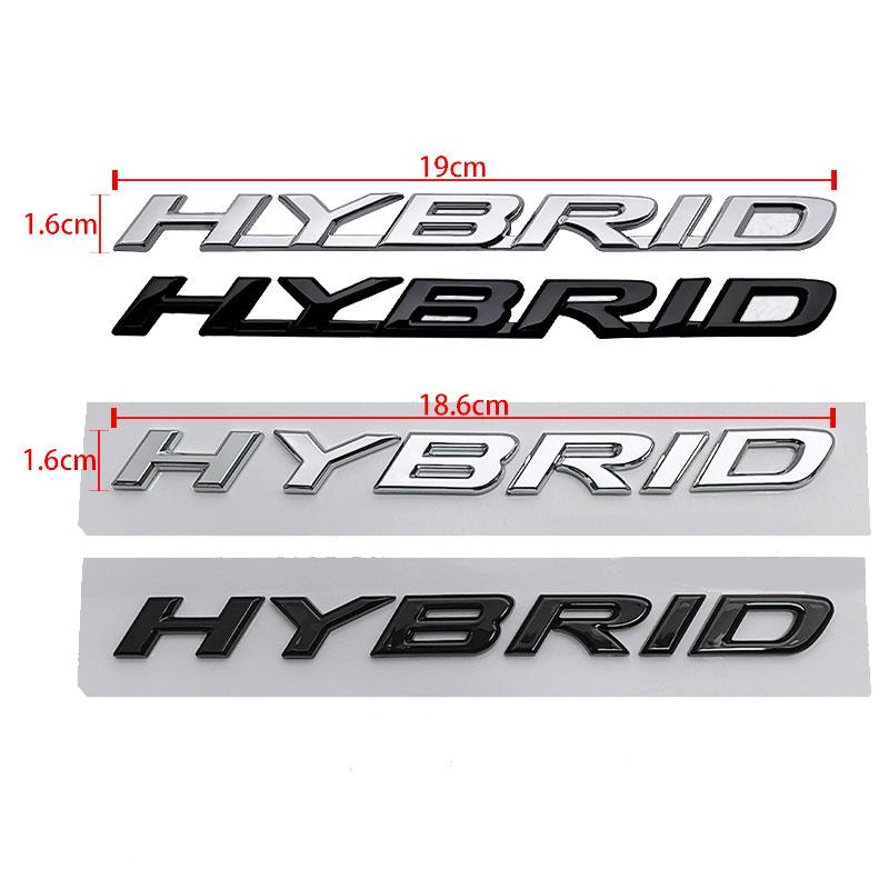 HYBRID new old style logo for l222 ES200 GS350 RX NX300 GX LS CT Hybrid body refit accessories side door rear trunk labelimg 222l