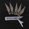 5/10pcs Engraving Non-Slip Metal Scalpel Knife Parts Blades Cutter Craft Knives for Mobile Phone PCB Repair Hand Tools