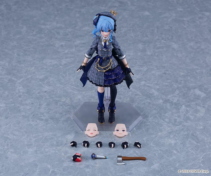 Figma Hololive Production Хосимати Суйсэй Пластиковая Раскрашенная Подвижная Фигурка Без Масштаба