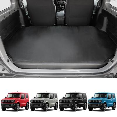 Коврик в багажник Temiry для нового Jimny Прочный резиновый коврик для задней части Легкий Черный JB64W/JB74W, Водоотталкивающий, Пятноустойчивый, Нескользящий, Сиденья,