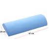 1 шт. Подушка-валик в форме полумесяца для поддержки лодыжек, коленей, поясницы. Наполнитель из высококачественной пены с памятью формы. Для ног, коленей, поясницы, головы. Офис, дом, путешествия.