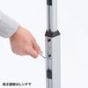 SANWA SUPPLY Подставка для iPad с регулируемой высотой и защитным боксом CR-LASTIP32