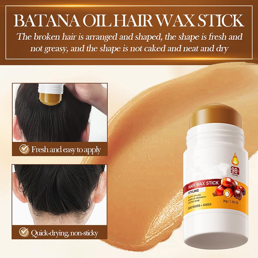 Воск для волос Освежающий Улучшение Вьющихся Длительный Питательный Блеск Укладка Увлажнение волос Питательный воск для волос