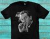 Goodfellas Роберт Де Ниро Джимми Конвэй Курящий Черная Футболка QT78347 Унисекс Футболка
