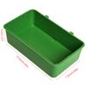 For Pigeon Water Cup Hanging Feeding Bowl for Chicken Quail Bird Plastic Water Food Feeder for Cage Small Parrot Bird Ba