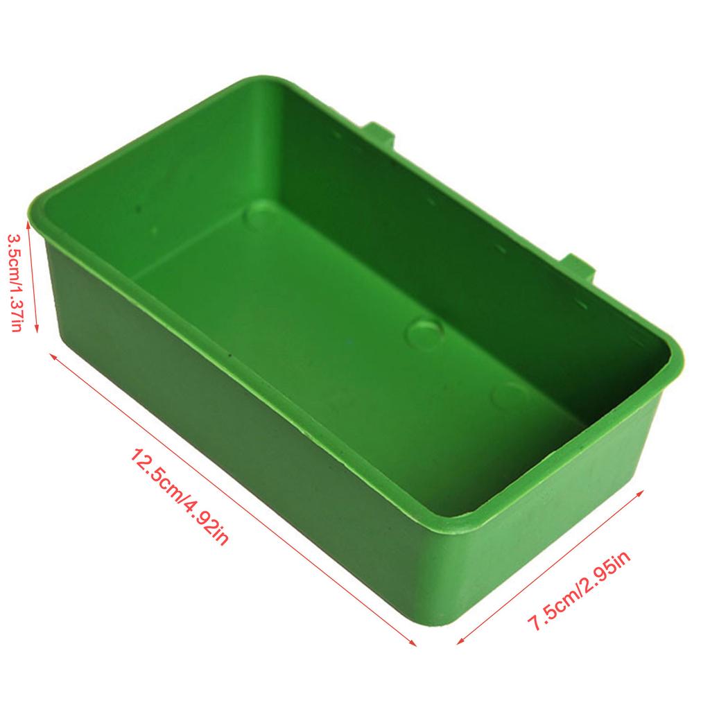 For Pigeon Water Cup Hanging Feeding Bowl for Chicken Quail Bird Plastic Water Food Feeder for Cage Small Parrot Bird Ba