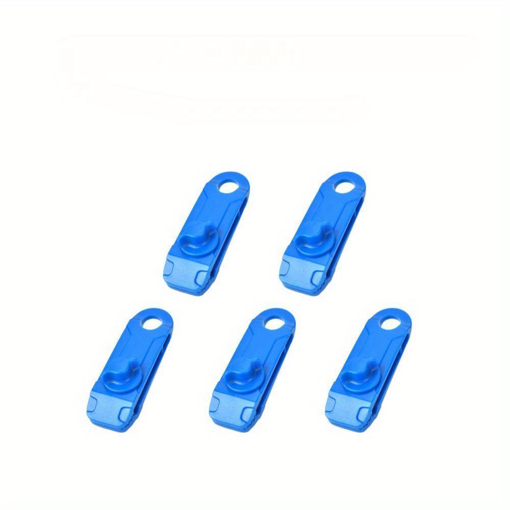 5 шт. зажим для навеса палатки, ветровой трос, многоразовые зажимы, пряжка для тента, аксессуары для кемпинга, альпинизма