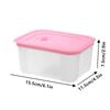 Frozen Meat Preservation Box Refrigerator Food Retain Freshness Transparent Storage Jar Home Kitchen Vegetable Storage Organizer