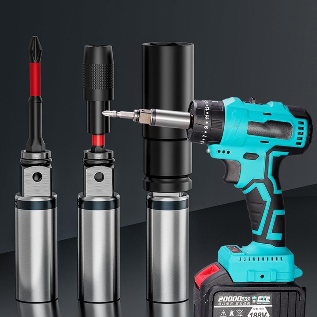 Новый многофункциональный держатель цанги, инструмент с прямым хвостовиком, высокая твердость, инверторный вал для электродрели, перфоратор двойного назначения