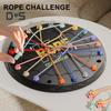 1/2/3 Sets Kids Rope Untangling Game Twisted Rope Knots Challenge Board Game Logic Thinking Interactive Educational Elastic Rope Unhitching Toy
