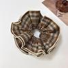 Korean Retro Double-Layer Plaid Hair Ring - Sweet, Versatile Hair Accessory