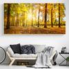 Landscape Sunlight Green Trees Leaves Forest Canvas Painting Nature Posters and Prints Wall Art Pictures Home Decor No Frame