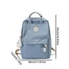 Nylon School Bag Large Capacity Laptop Book Bag Fashion Women Backpack  Business Travel