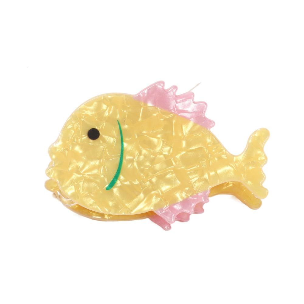 Animal PVC Claw Clip Sea Creature Large Shark Clip Cute Fish Hair Claw  Daily