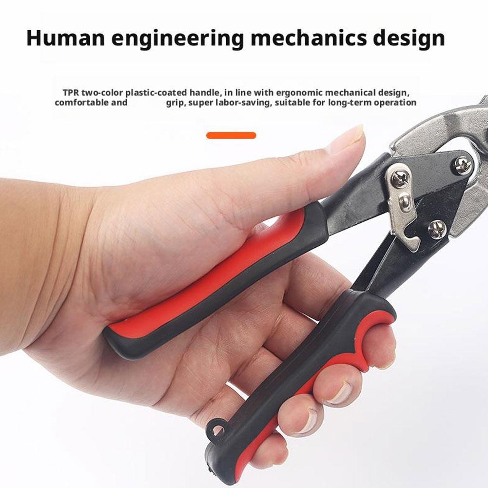 Multifunctional Iron Sheet Scissor Aviation Tin Snips Heavy Duty Chrome Vanadium Steel Metal Cutter Shears For Cutting Sheet