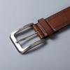 Мужской повседневный деловой ремень с пряжкой - универсальный для джинсов