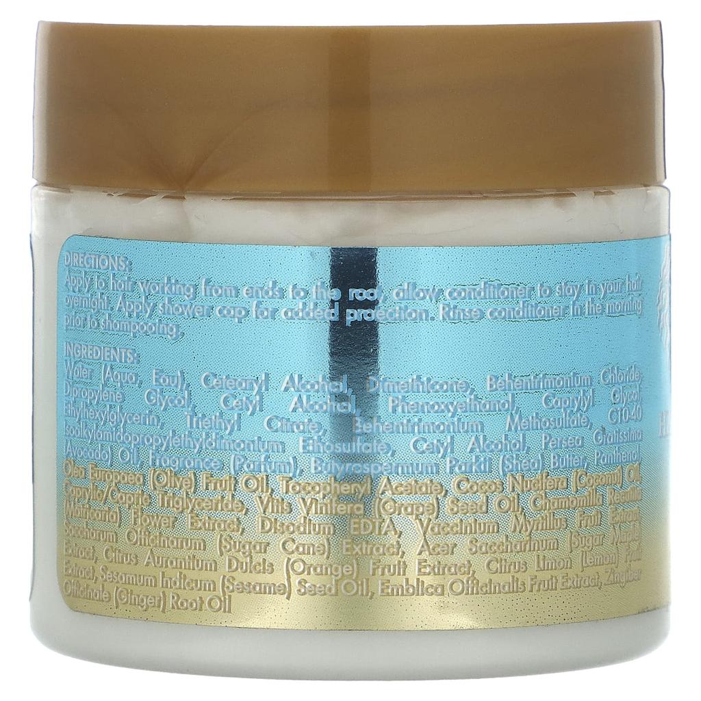 Mielle Moisture RX, увлажняющий ночной кондиционер, гавайский имбирь, 2 унции (57 г)