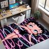 Betty Boop Pattern Rug, Indoor/Outdoor Mat, for Picnic, Gameroom, Bedroom, Office, Living Room, Home Decor Carpet, Birthday Gift