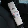 Car Seat Belt Shoulder Protector Car Interior Seat Belt Protector Plush Cute Cartoon  Car Accessories Interior Little Bear Doll