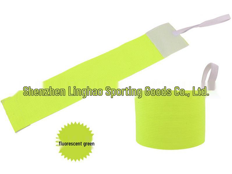 Противоскользящая капитанская повязка на липучке для футбола для детей и взрослых - для тренировок команды и матчей