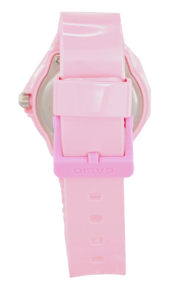 Casio Часы Chipkashi цифровые розовые белые LRW-200H-4B2 [Товар]