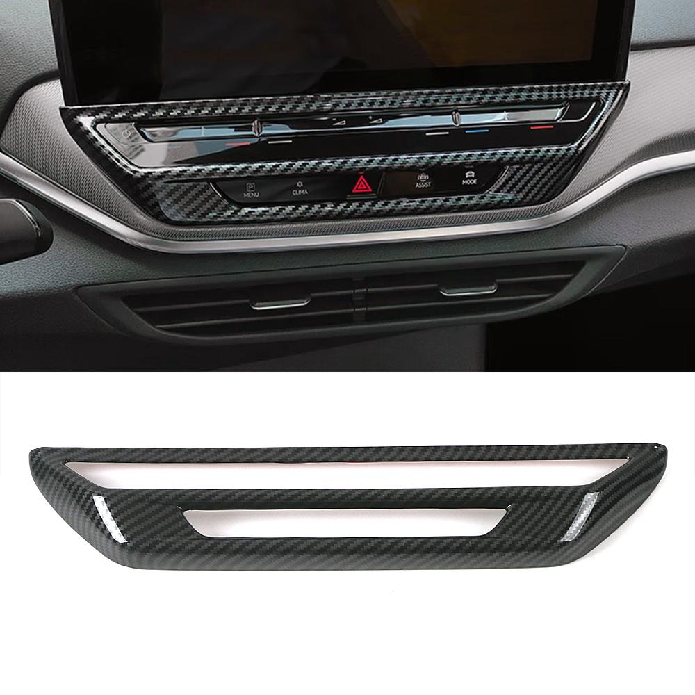Для Volkswagen VW ID.4 ID4 2022 2023 Автомобильная центральная консоль мультимедийное меню Кнопка переменного тока Кондиционер Регулировка переключателя Рамка