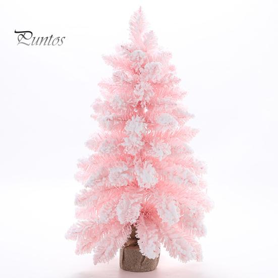 Настольная мини-елка, искусственный снег, флокированное рождественское украшение, зимнее очарование, рождественское украшение для домашнего декора рабочего стола