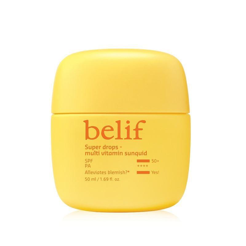 belif Super Drops Мультивитаминный солнцезащитный крем SPF 50+ PA++++ 50 мл