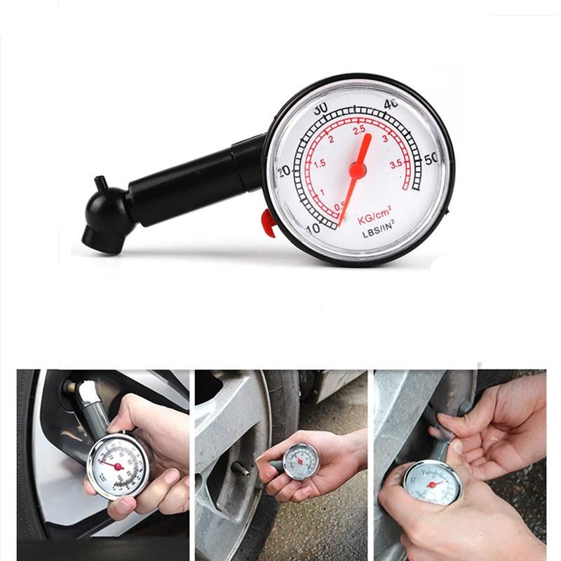 Прецизионный портативный манометр для автомобильных шин, мини-тестер давления в шинах