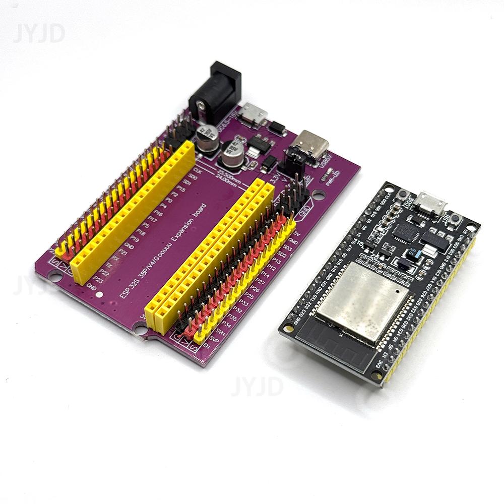 Плата разработки ESP32 ТИП-C/MICRO USB CP2102 WiFi+Bluetooth Двухъядерный ESP32-DevKitC-32 ESP-WROOM-32 Плата расширения 38 ШТЫРЬКОВ
